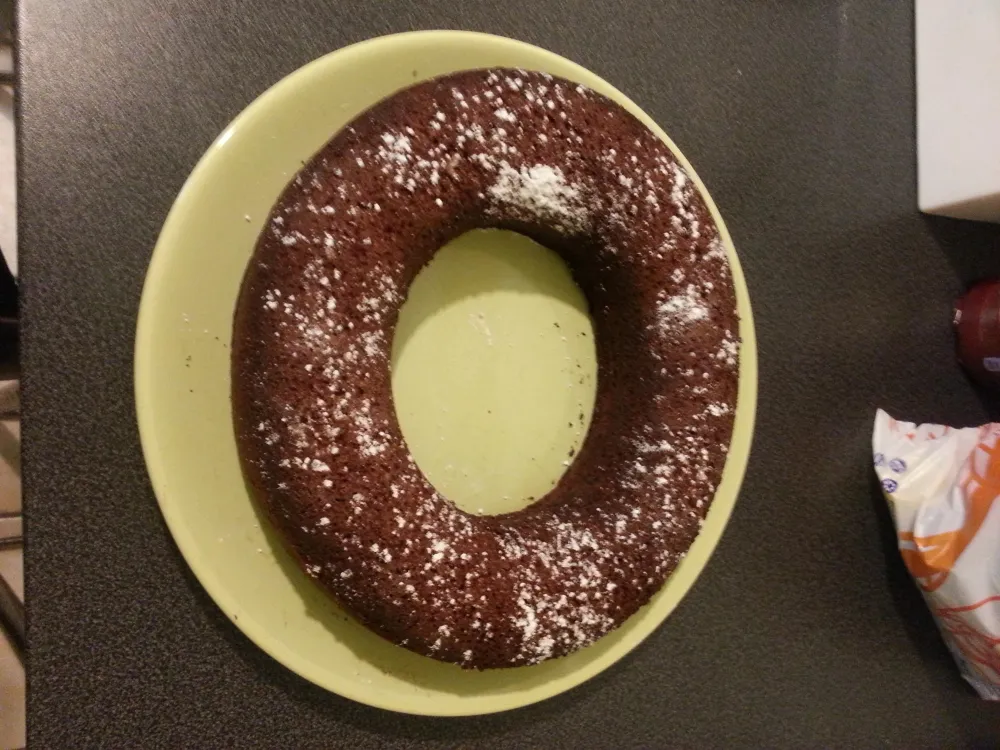 Gâteau au chocolat, au citron et gingembre