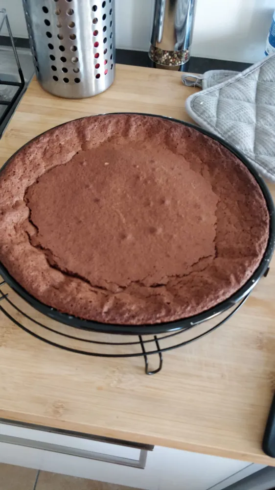 Gâteau au chocolat sans jaunes doeufs