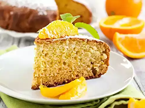 Gâteau au jus d'orange