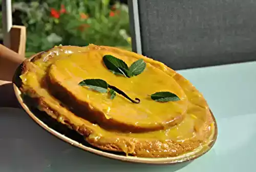 Gâteau au lemon curd