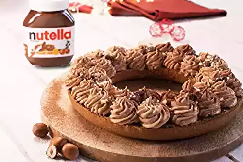 Gâteau au Nutella® façon Paris-Brest