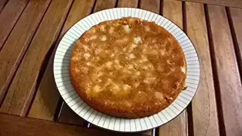 Gâteau au yaourt aux litchis