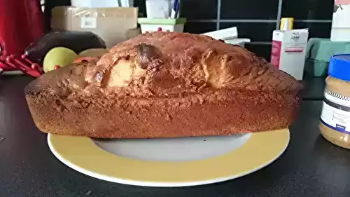 Gâteau au yaourt vanille et pomme