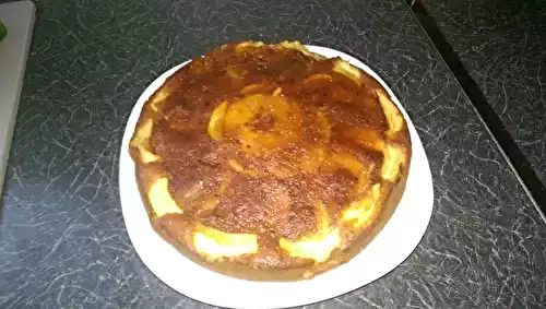 Gâteau aux pommes et à la compote