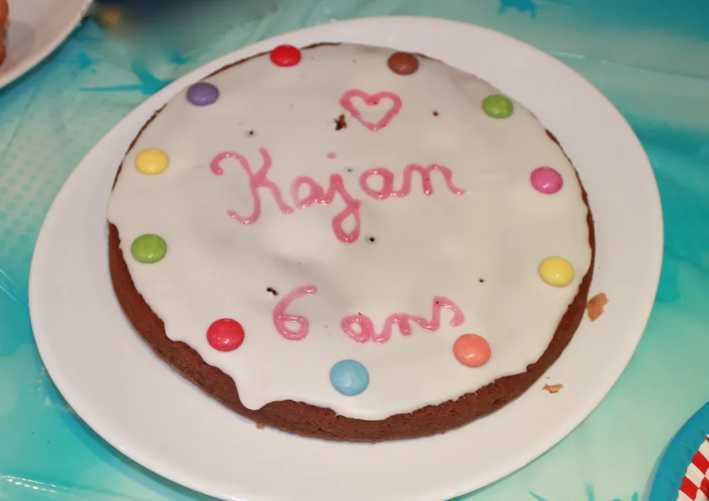 Gâteau chocolat et amandes vanillé