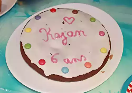 Gâteau chocolat et amandes vanillé