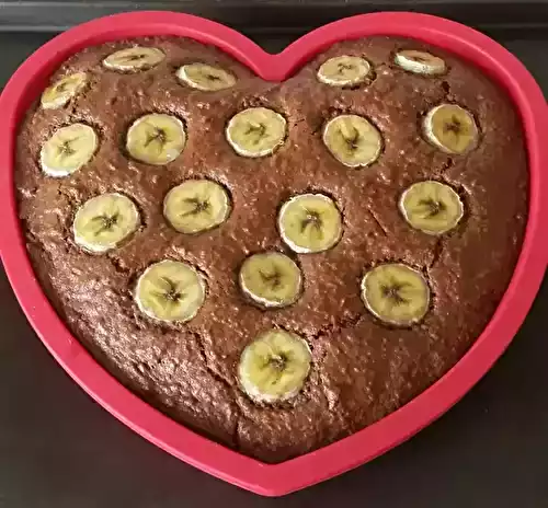 Gâteau chocolat  noix de coco