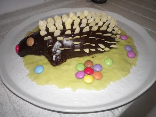 Gâteau d'anniversaire hérisson