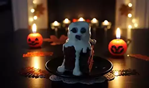 Gateau d'Halloween au chocolat et marshmallow