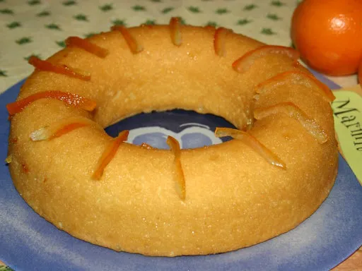 Gâteau d'orange arrosé