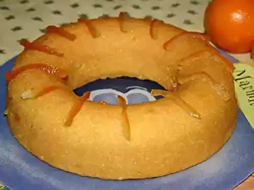 Gâteau d'orange arrosé