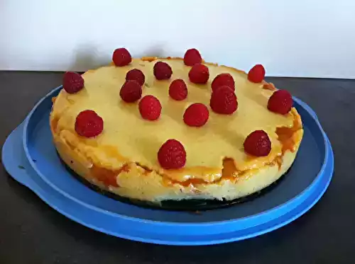 Gâteau de semoule aux abricots