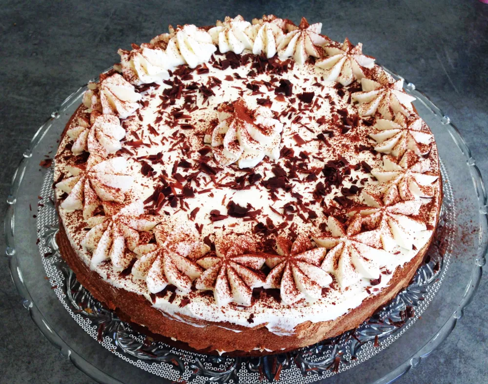 Gâteau façon tiramisu