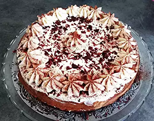 Gâteau façon tiramisu