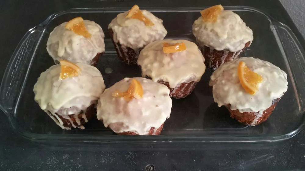 Gâteau glacé à l'orange