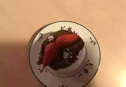 Gâteau meringué au chocolat