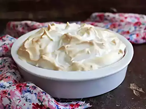 Gâteau meringue