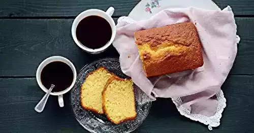 Gâteau nature moelleux