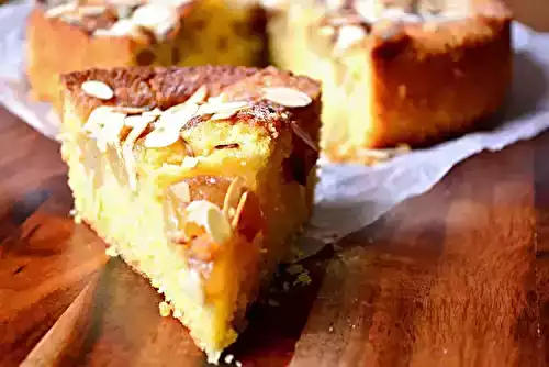 Gâteau poires amandes