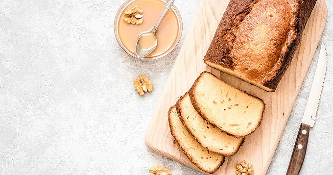 Gâteau pour le petit déjeuner sans sucre