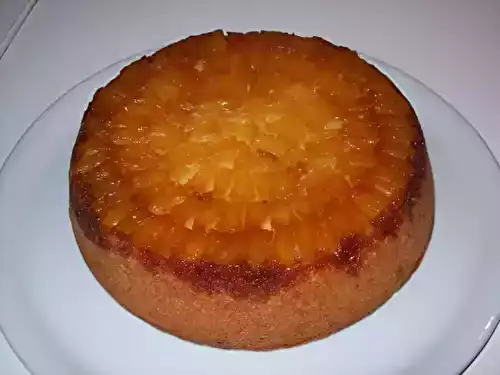 Gâteau renversé à l'ananas