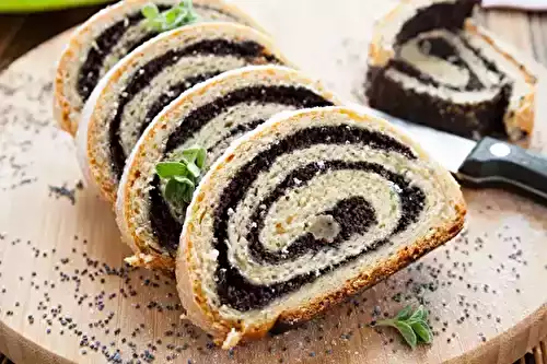 Gâteau roulé au pavot (Makotch)