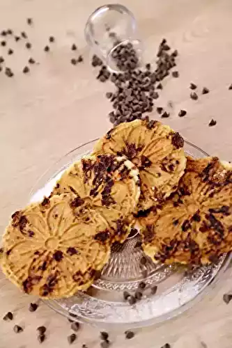 Gaufre façon cookie