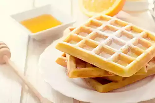 Gaufres à la poudre d'amandes