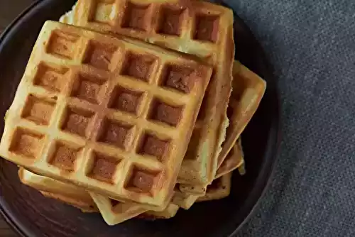 Gaufres légères à la crème