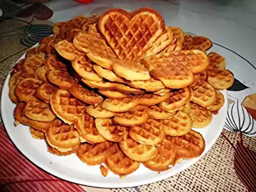 Gaufres quatre-quarts