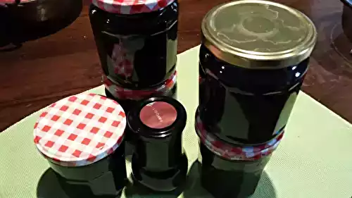 Gelée de cassis et/ou groseilles