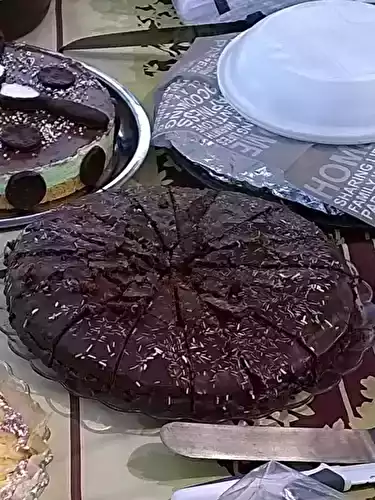 Génoise "Bounty" (à la noix de coco)