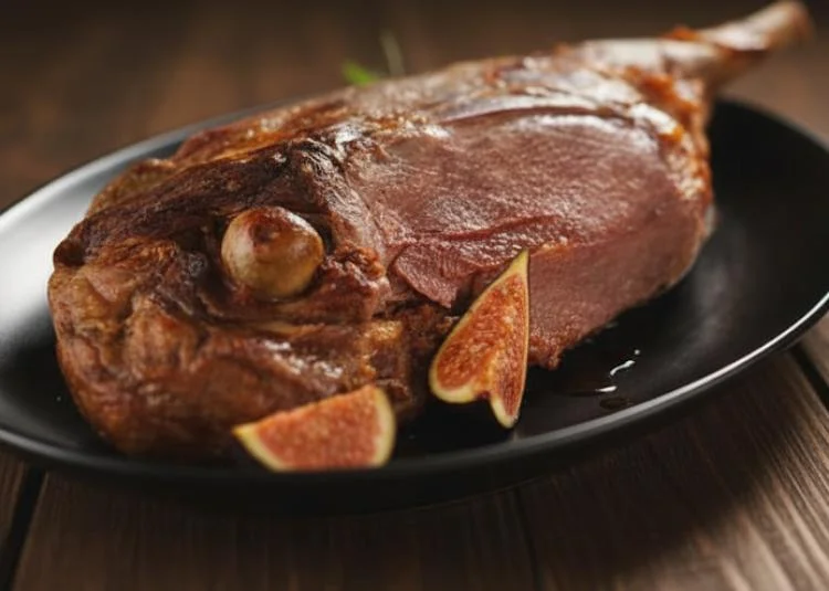 Gigot d'agneau au miel