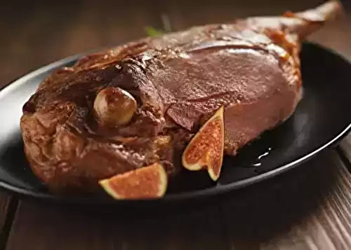 Gigot d'agneau au miel