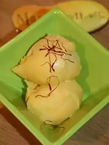 Glace au safran