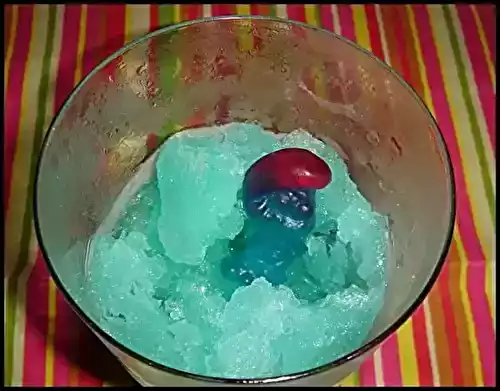 Granité aux Schtroumpfs Haribo