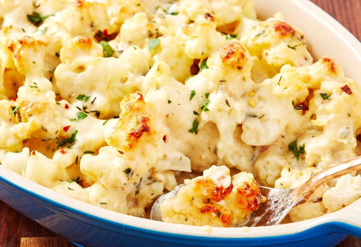 Gratin chou fleur au Thermomix