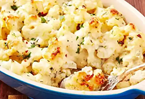 Gratin chou fleur au Thermomix