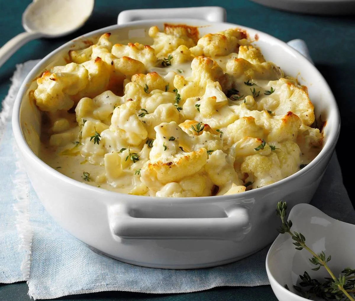 Gratin de chou fleur au Cookeo