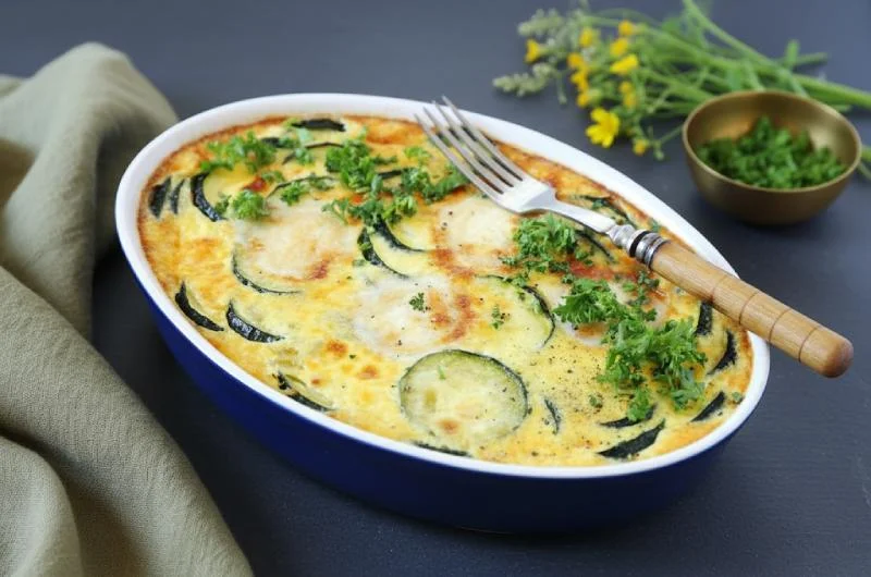 Gratin de courgettes au Airfryer