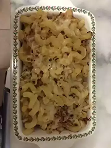 Gratin de pâtes au thon et au maïs