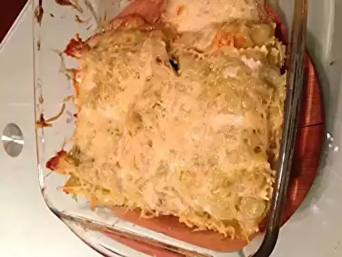 Gratin de ravioles aux 3 fromages