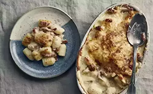 Gratin de salsifis à la béchamel