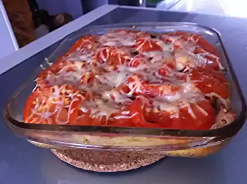 Gratin de semoule au thon