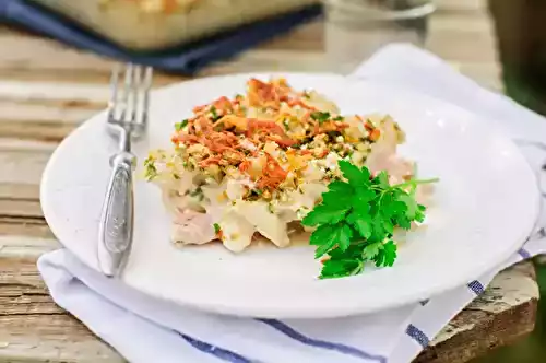 Gratin de thon facile