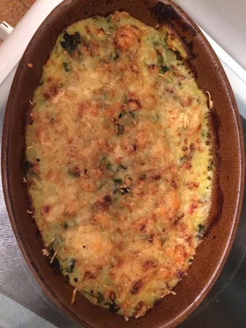 Hachis parmentier à la courgette et au cabillaud
