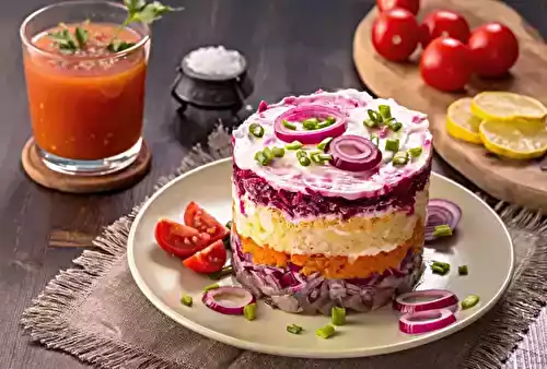 Hareng en fourrure (plat russe)