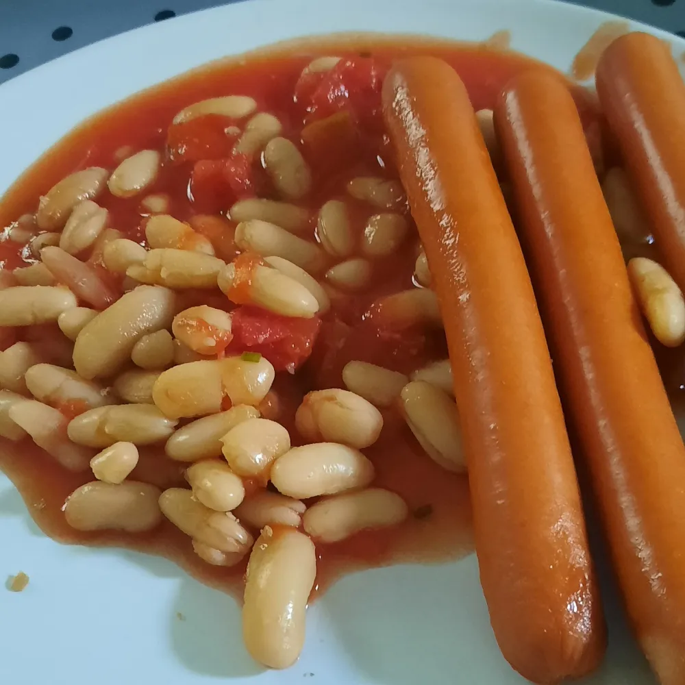 Haricots blancs à la tomate (Italie)