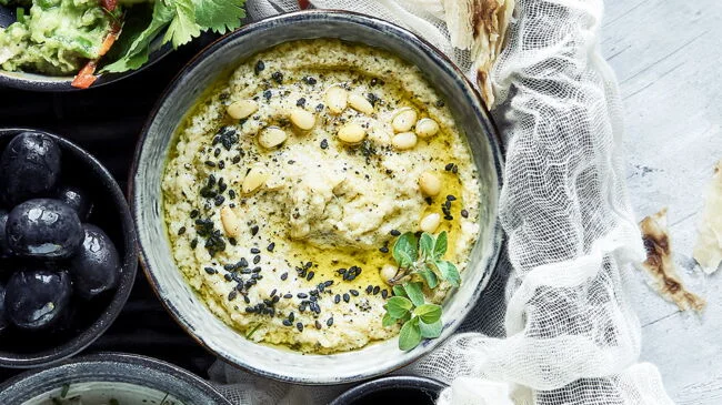 Houmous de haricots blancs
