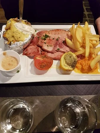 Jambon à l'os au cidre